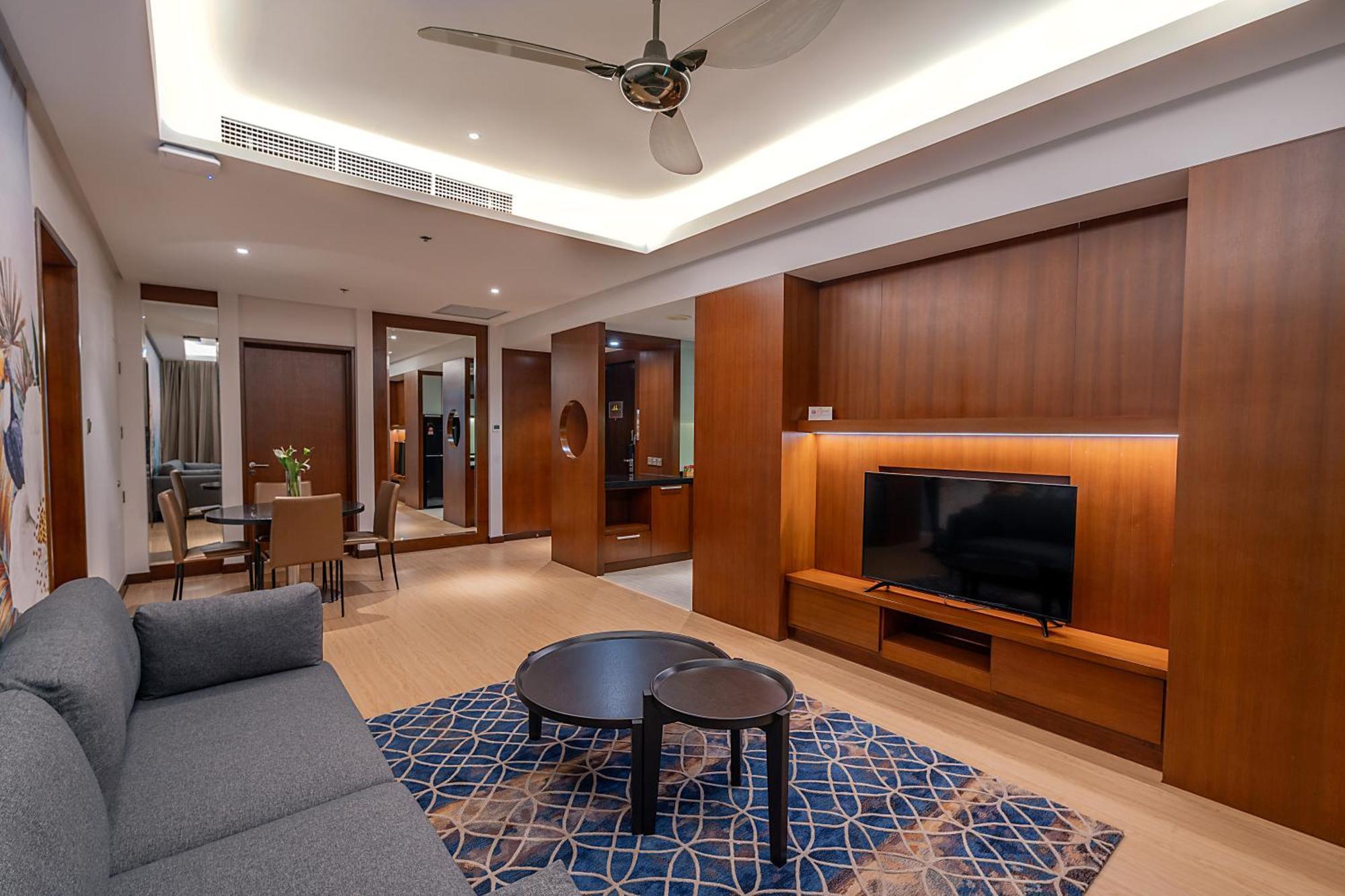 St Giles Gardens Hotel Куала-Лумпур Экстерьер фото A suite at the hotel